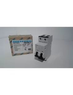 Disjoncteur Siemens 1P N 20A 10kA courbe D 2 modules 5SY45208